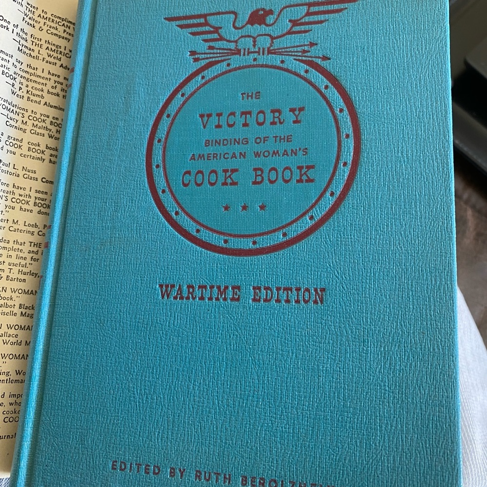 American Woman’s 1942 Victory Cookbook: wartime edition